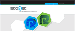 Desktop Screenshot of ecorec.info