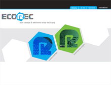 Tablet Screenshot of ecorec.info